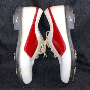 Nike Air Comfort Womens Size 6.5 White Soft Spike Golf Shoe 040305 PA2